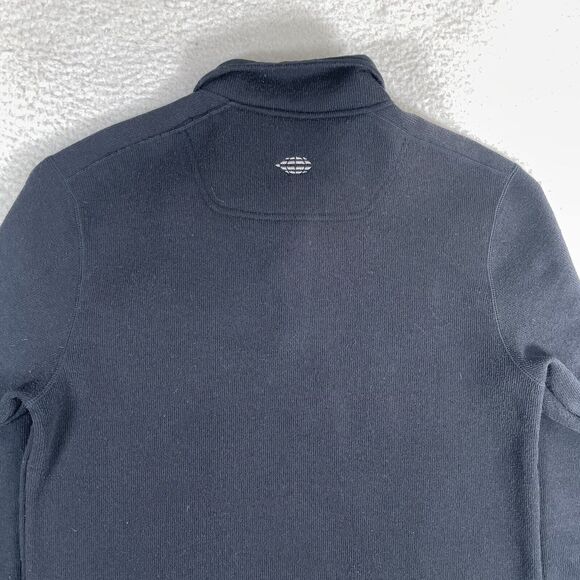 ExOfficio Alpental Sweater Mens Medium Black Pullover Fleece QuickDry Mock Neck - Picture 13 of 16